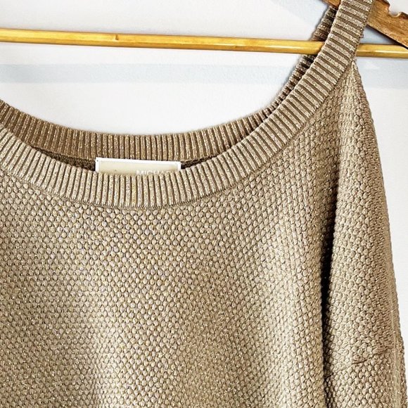 Michael Kors Cold Shoulder Sweater Tunic Large - Picture 4 of 5